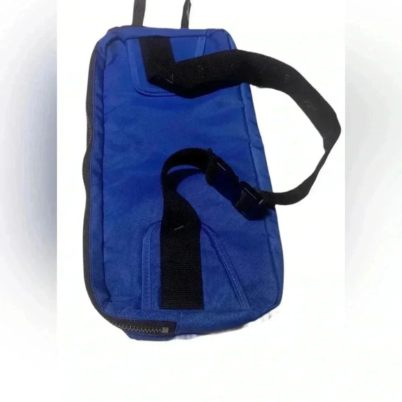 NNT Victoria Beckham x Reebok blue athletic yoga casual adjustable  waist bag OS - Picture 3 of 3